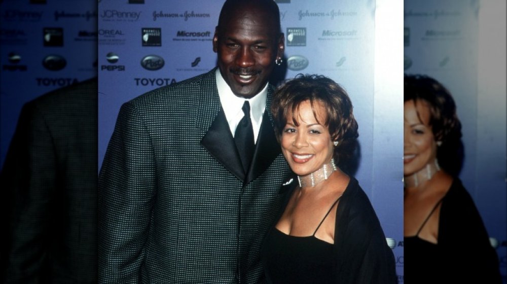 Michael Jordan y Juanita Vanoy