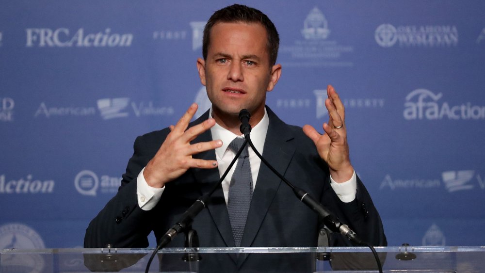 Kirk Cameron hablando en la Cumbre de Votantes de Valores 