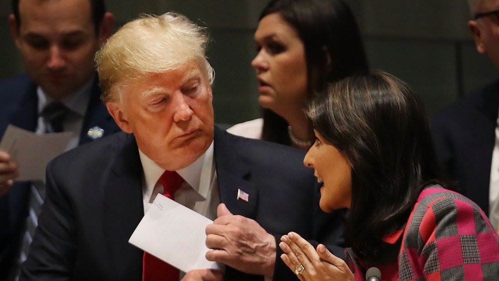 Donald Trump y Nikki Haley