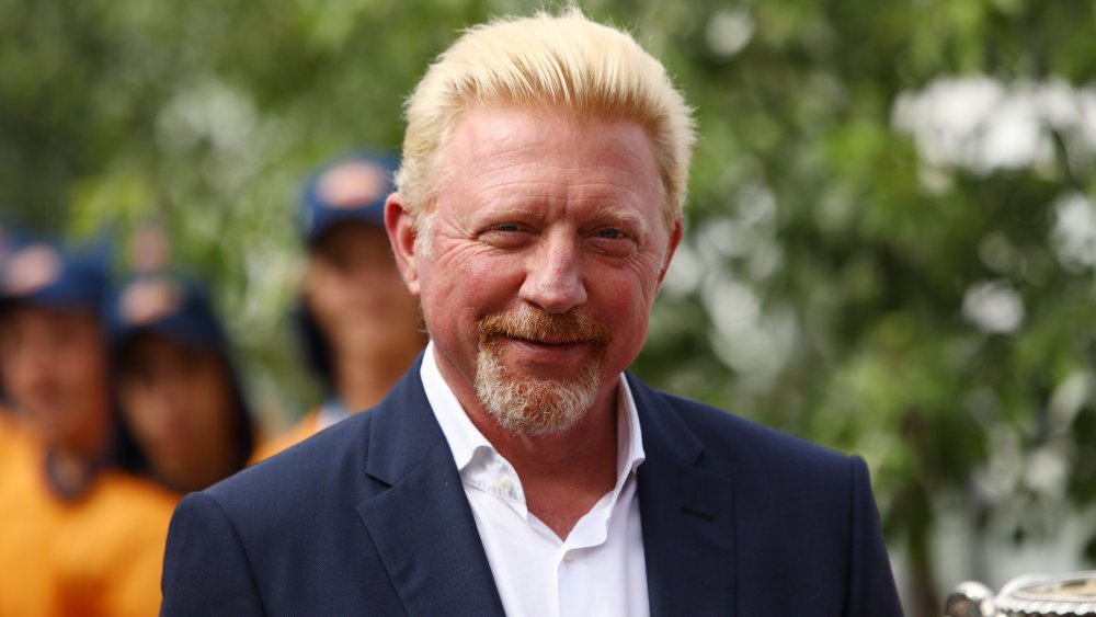 Boris Becker en el Abierto de Australia en 2018 