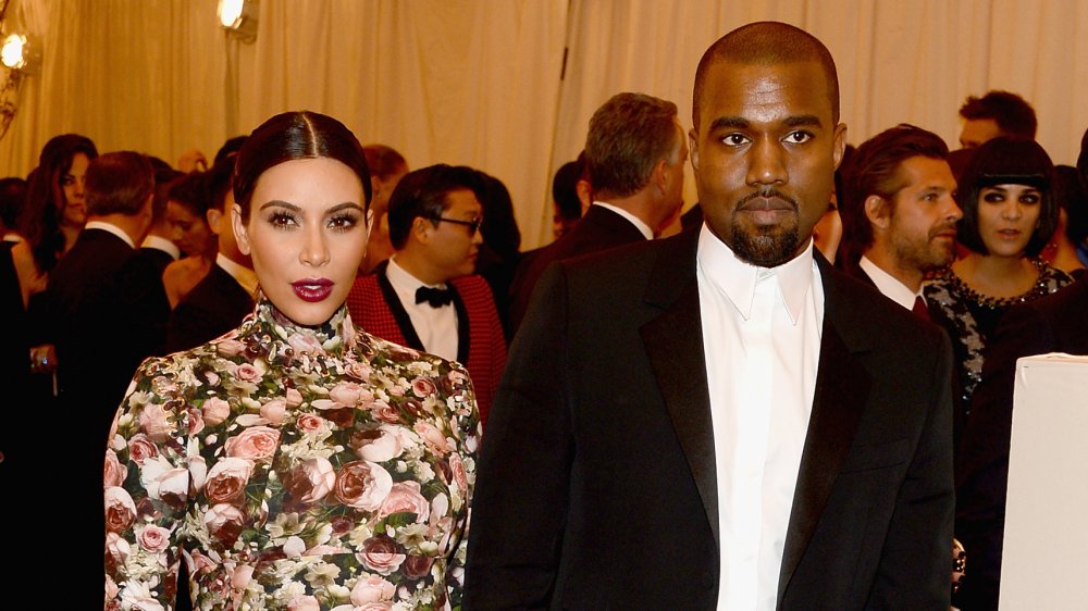 Kim Kardashian y Kanye West en la Gala Met