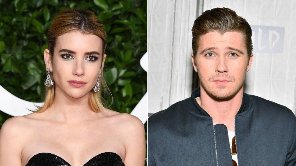 Imagen dividida de Emma Roberts y Garrett Hedlund