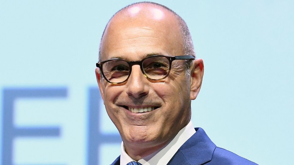 Matt Lauer en los Matrix Awards 2017