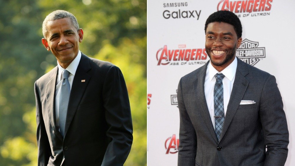 Barack Obama, Chadwick Boseman