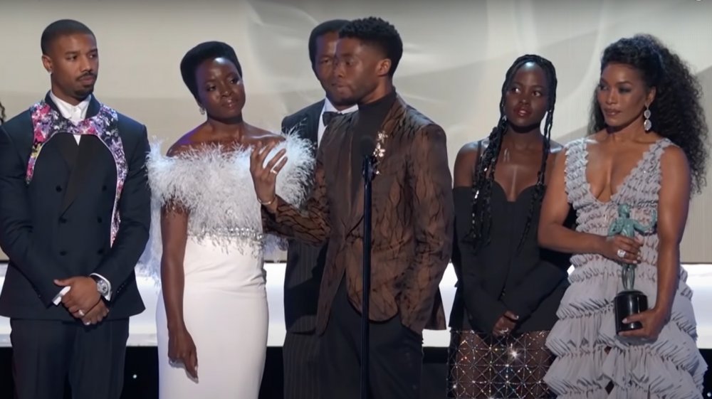 El elenco de Black Panther en los SAG Awards 2019