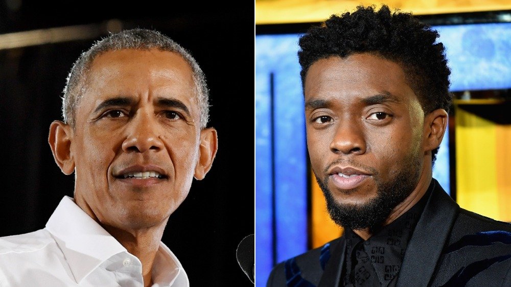 Barack Obama, Chadwick Boseman