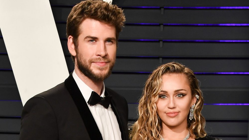 Liam Hemsworth y Miley Cyrus