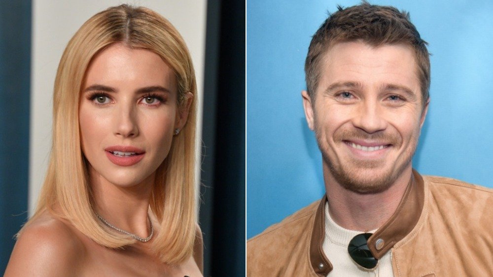 Imagen dividida de Emma Roberts y Garrett Hedlund