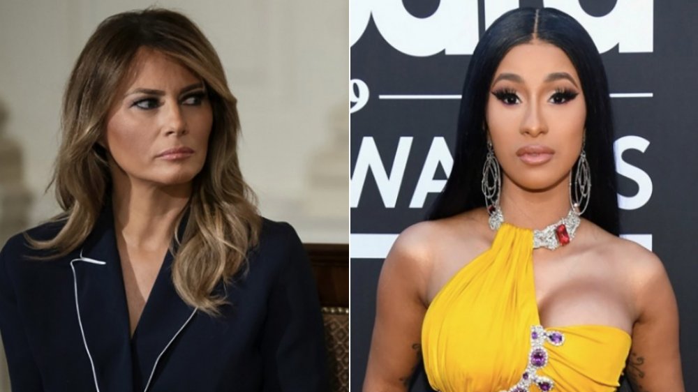 Melania Trump, Cardi B