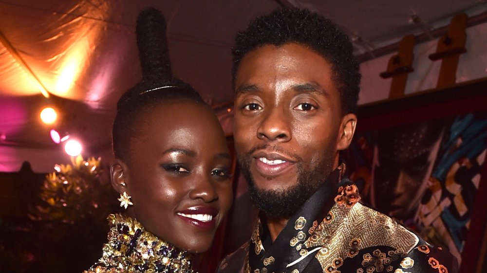 Lupita Nyong'o y Chadwick Boseman