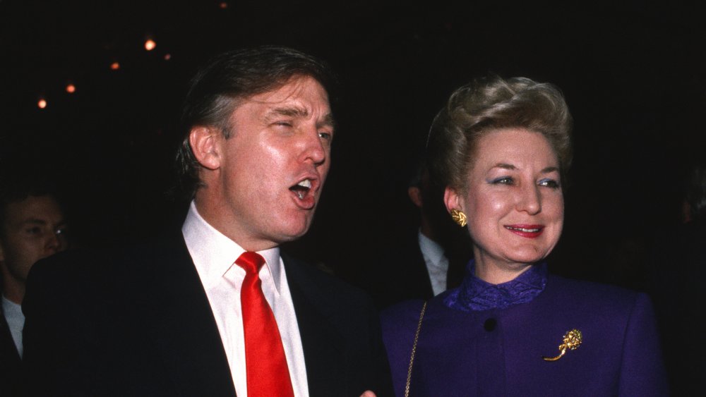 Donald Trump y Maryanne Trump Barry