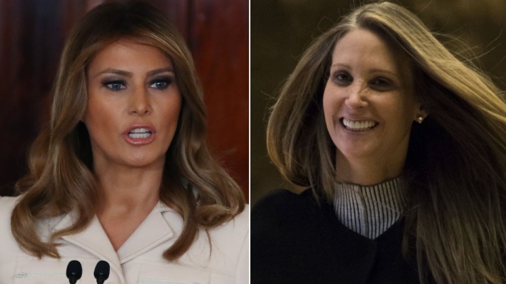 Melania Trump y Stephanie Winston Wolkoff