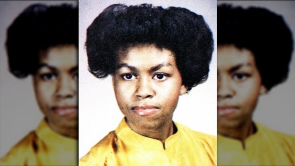 Foto del anuario de Michelle Obama de 1981