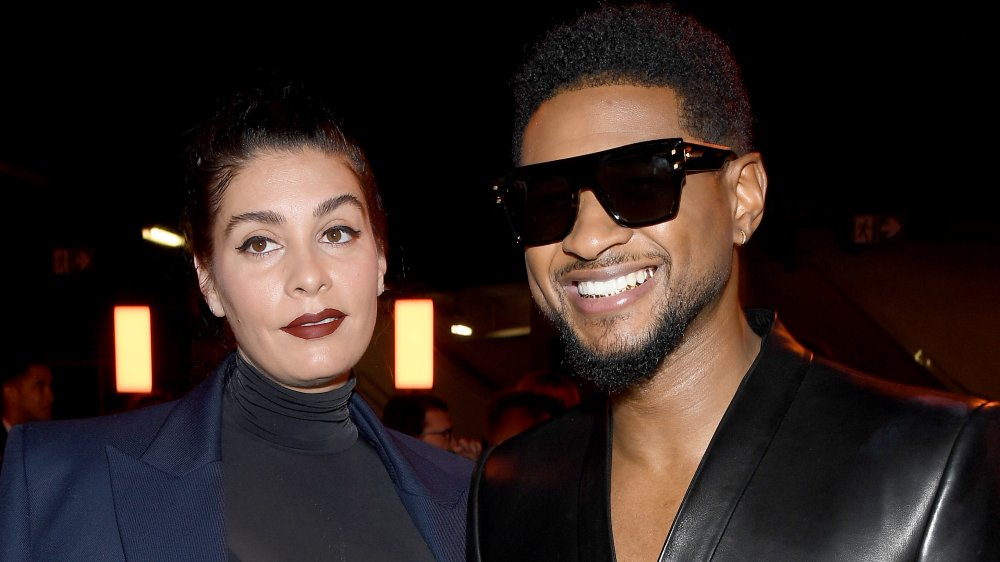 Jenn Goicoechea y Usher