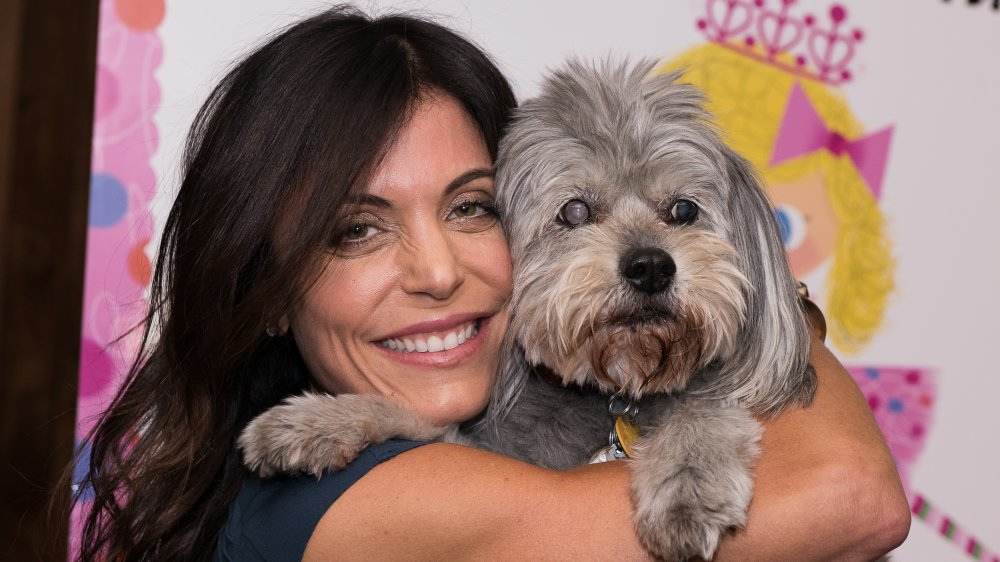 Bethenny Frankel y Cookie en el evento de la librería Cookie Meet Peanut en 2014