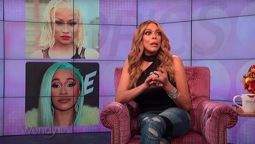 Wendy Williams en su programa en febrero de 2018