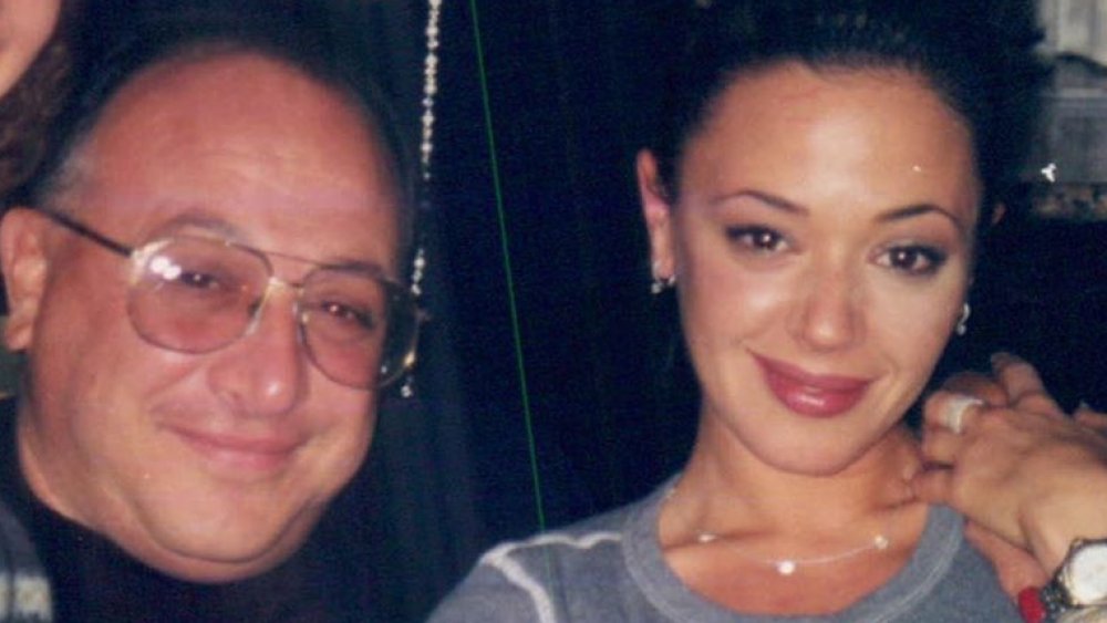 George Remini y Leah Remini en una foto de familia