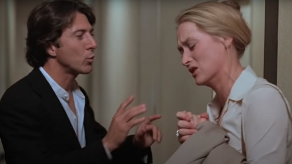 Dustin Hoffman y Meryl Streep en una escena de Kramer vs Kramer