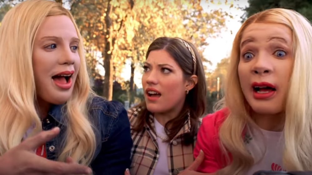 Shawn Wayans, Jennifer Carpenter y Marlon Wayans en una escena de White Chicks