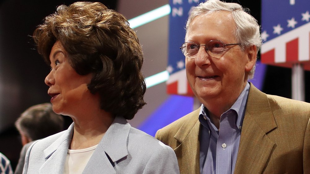 Elaine Chao, Mitch McConnell