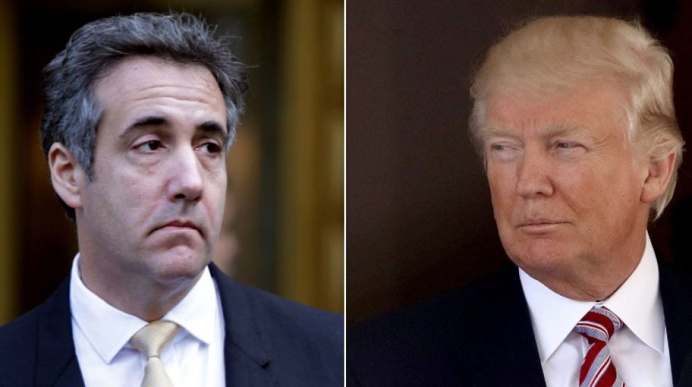 Michael Cohen y Donald Trump