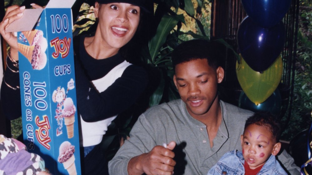 Will Smith con Sheree Zampino en la segunda fiesta de cumpleaños de Trey