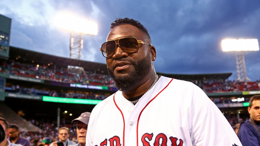 David Ortiz en Boston Red Sox y New York Yankees juego en 2019