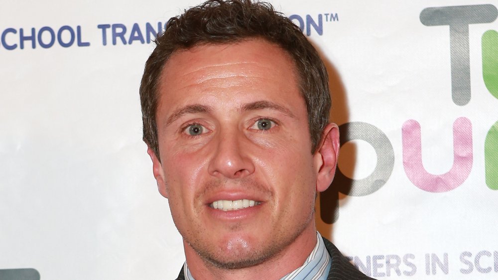 Chris Cuomo de cerca, sonriendo