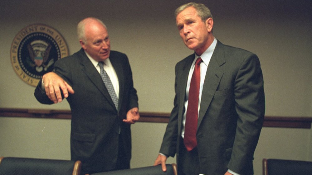 George W. Bush y Dick Cheney en 2001