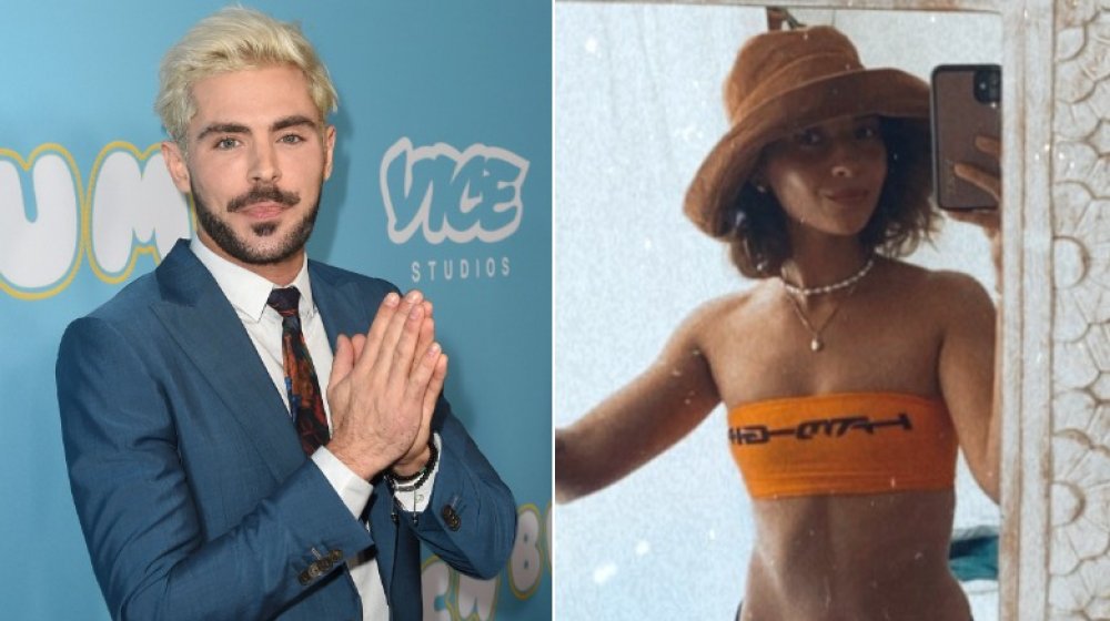 Zac Efron y Vanessa Valladares, imagen dividida