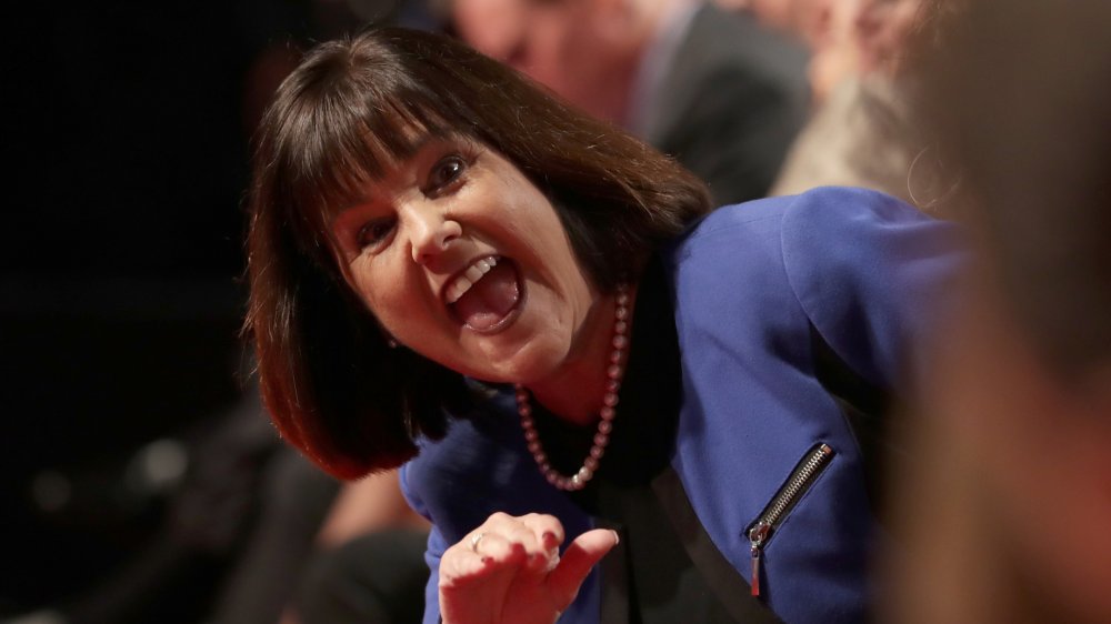 Karen Pence haciendo una cara extraña