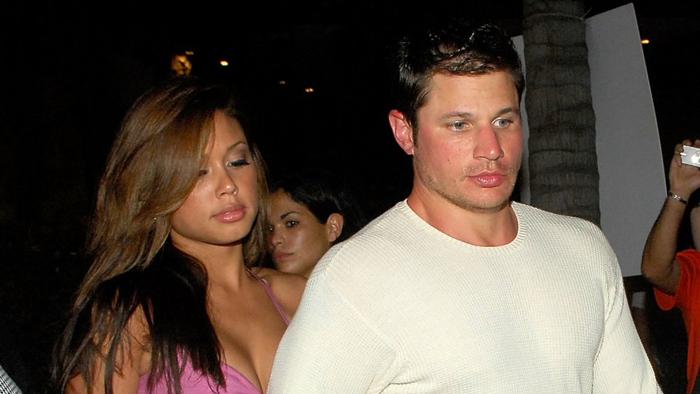 Vanessa Minnillo y Nick Lachey en Maxim's Pre-Super Bowl XLI Party en 2007