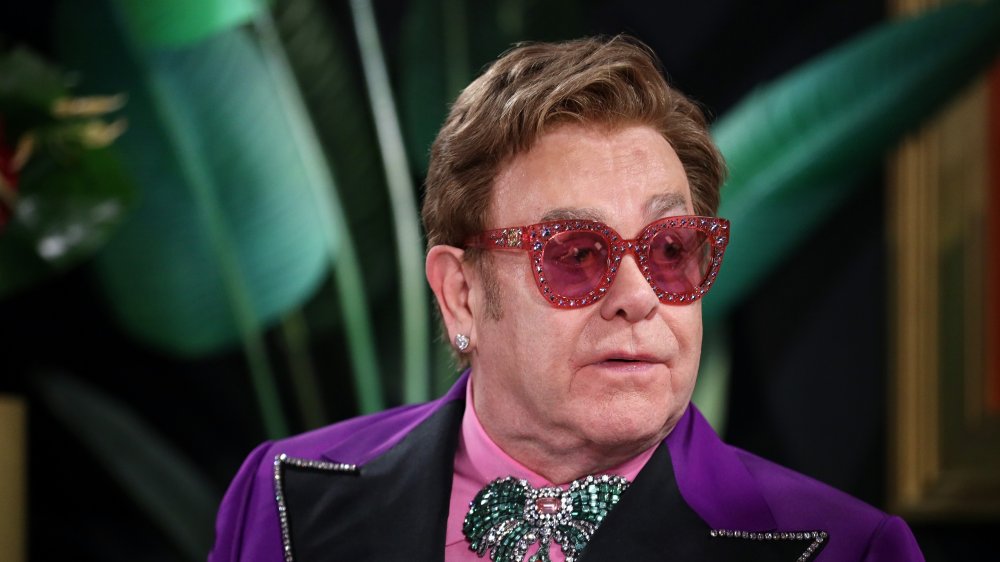 Elton John en IMDb LIVE presentado por M&M'S en The Elton John AIDS Foundation Academy Awards Viewing Party en 2020