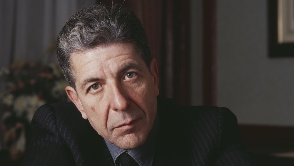 Leonard Cohen en Londres en 1987