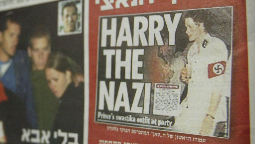 El príncipe Harry en la portada de Yediot Aharonot en 2005