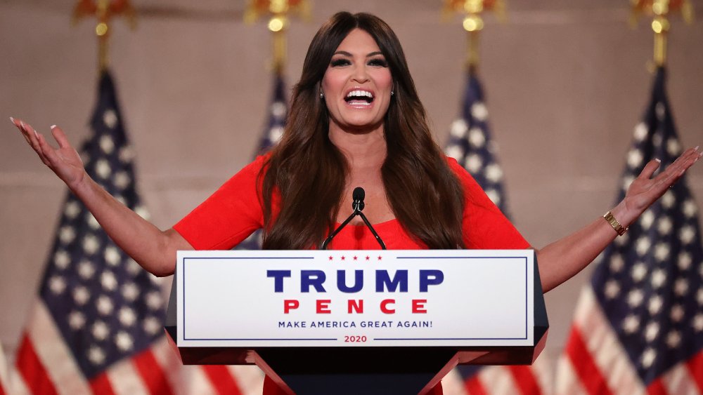 Kimberly Guilfoyle hablando en la Convención Nacional Republicana de 2020