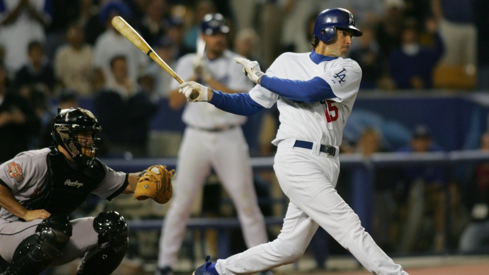 Shawn Green jugando béisbol