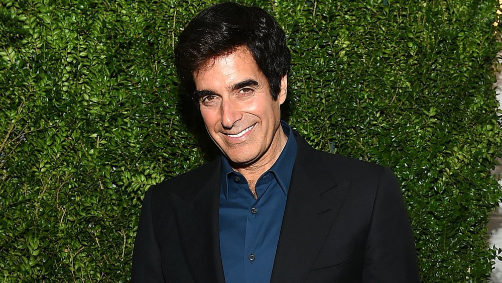 David Copperfield en la proyección de Franca: Chaos and Creation New York en 2016