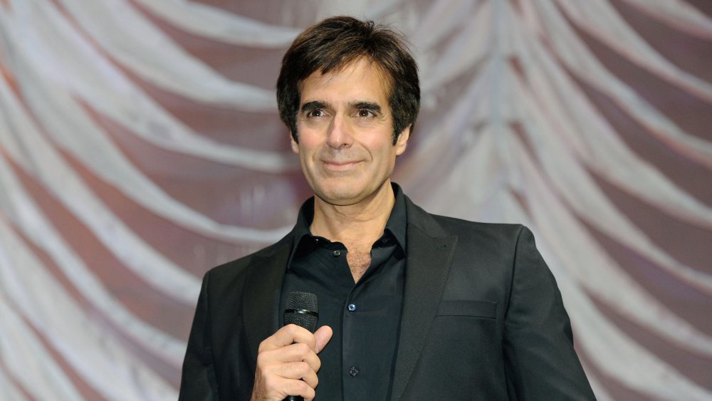 David Copperfield en la gala Power of Love de la fundación Keep Memory Alive celebrando el 70 cumpleaños de Muhammad Ali