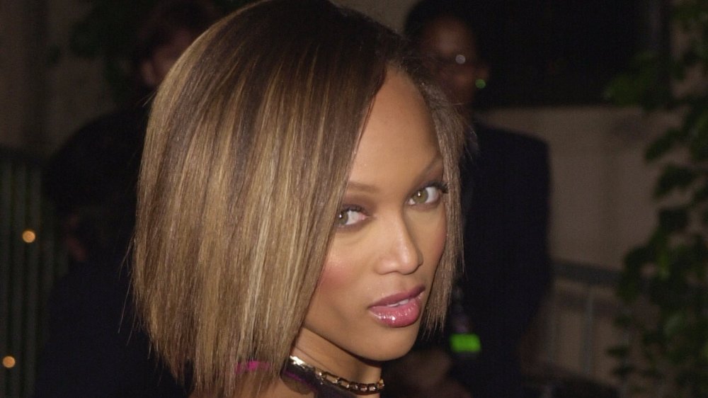 Jóvenes Tyra Banks con corte de pelo bob