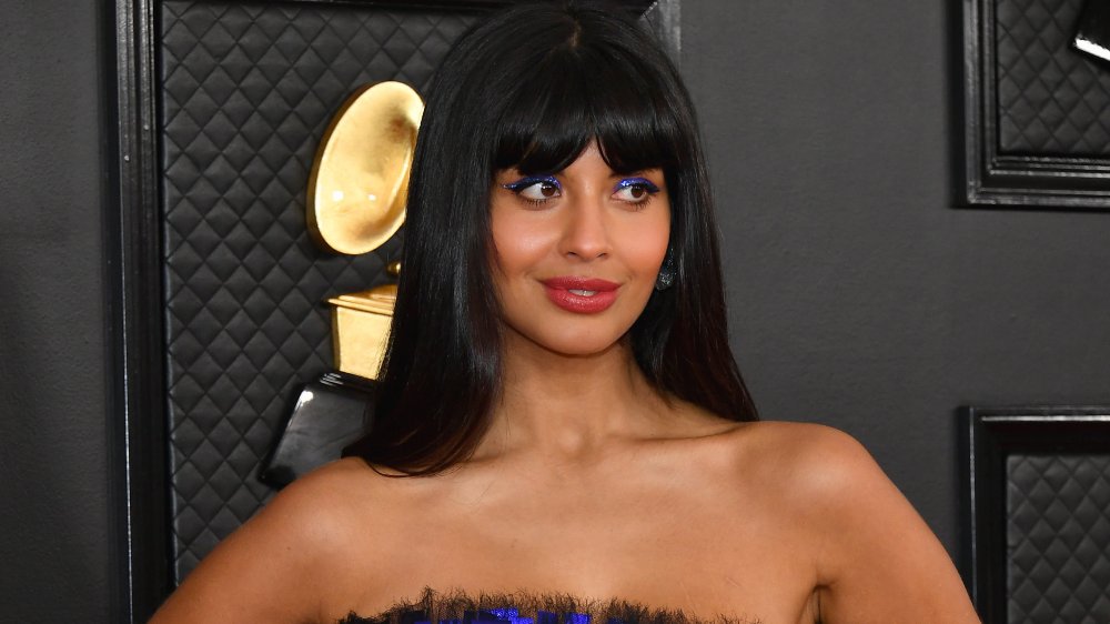 Jameela Jamil en la 62a edición de los Premios Grammy