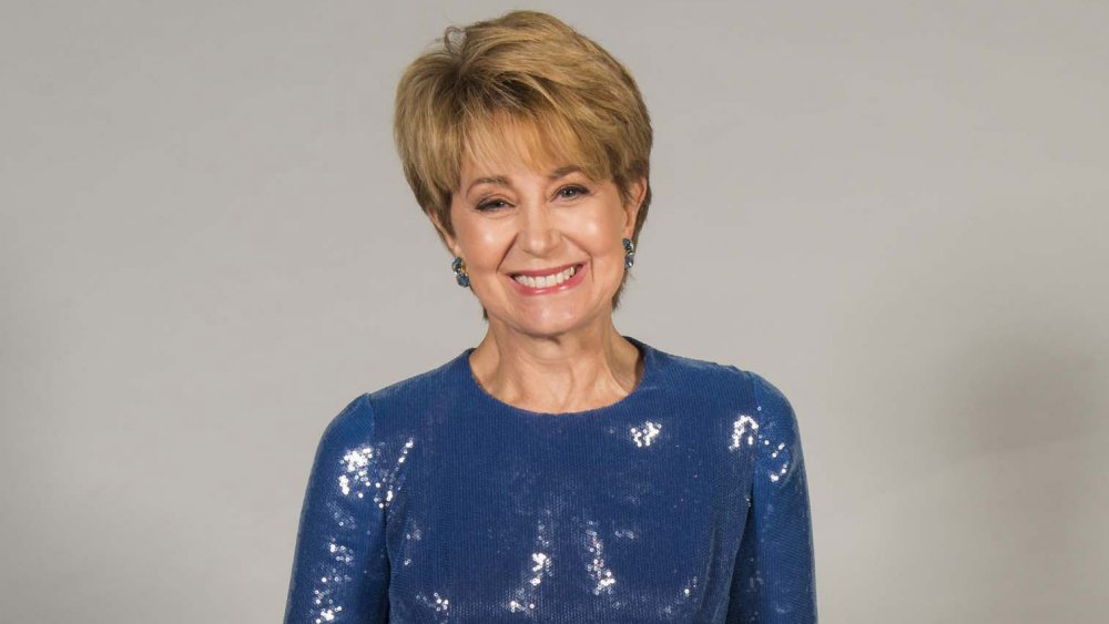 Jane Pauley posando para un retrato en la 45a entrega de los Daytime Emmy 