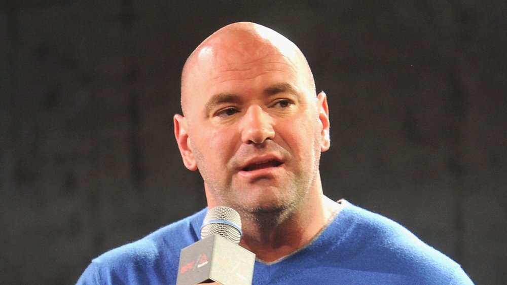 Dana White en el lanzamiento de Reebok UFC Fight Kit en 2015