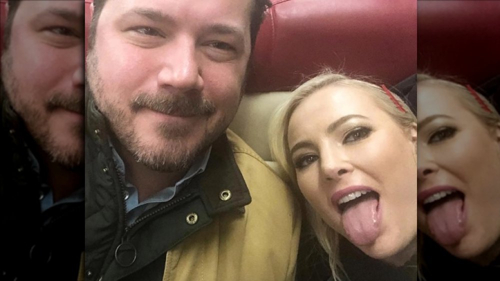 Meghan McCain y Ben Domenech en un selfie en Instagram