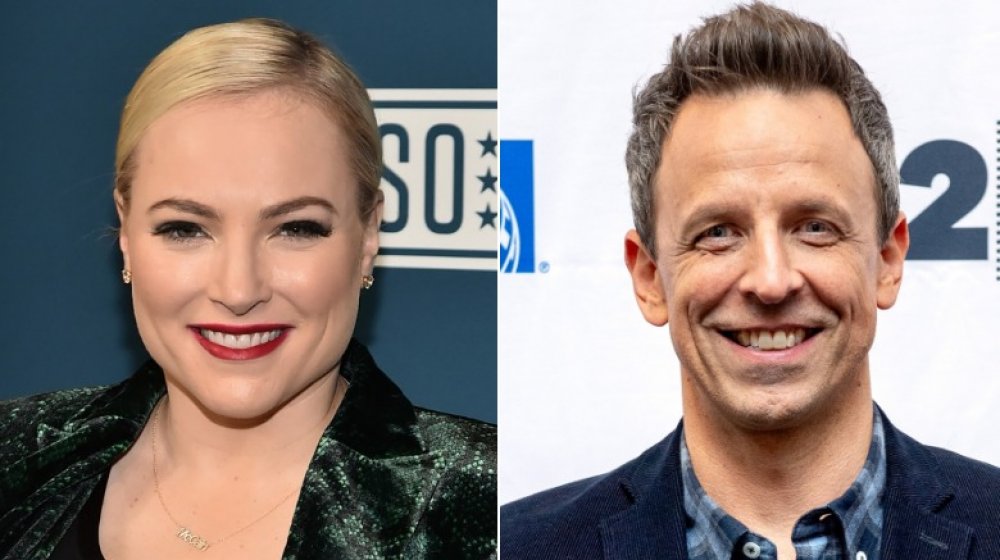 Meghan McCain, Seth Meyers 