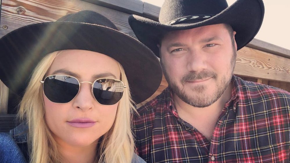 Meghan McCain y Ben Domenech en un selfie en Instagram