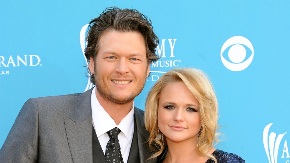 Blake Shelton y Miranda Lambert en la 45a edición de los Premios de la Academia de Música Country