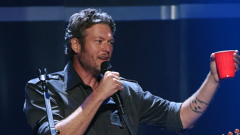 Blake Shelton en el iHeartRadio Music Festival 2015