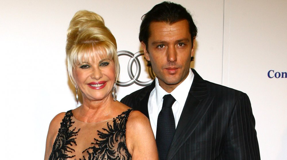 Ivana Trump y Rossano Rubicondi en el Angel Ball de 2007 