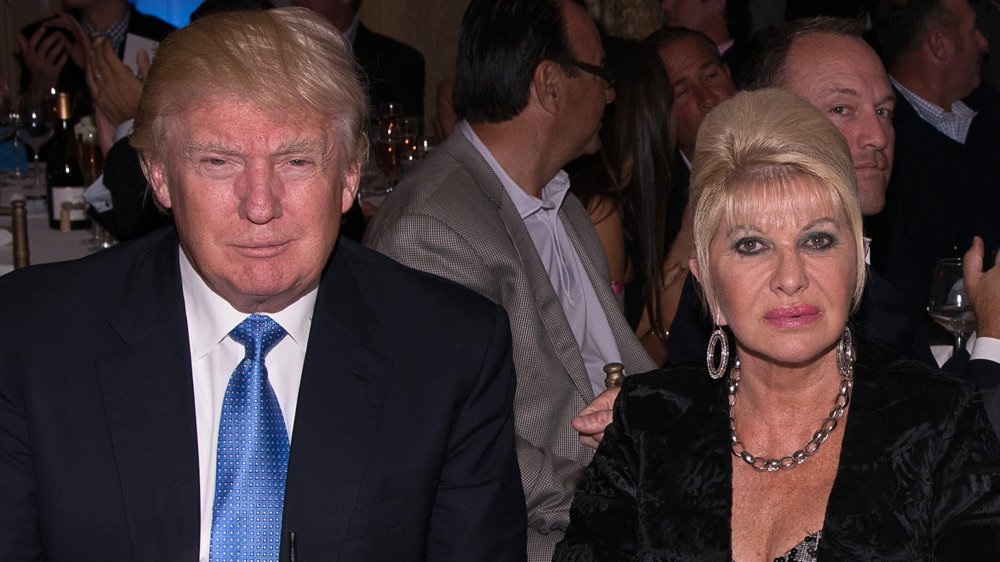 Donald e Ivana Trump en el 8o Torneo Anual de Golf Eric Trump 